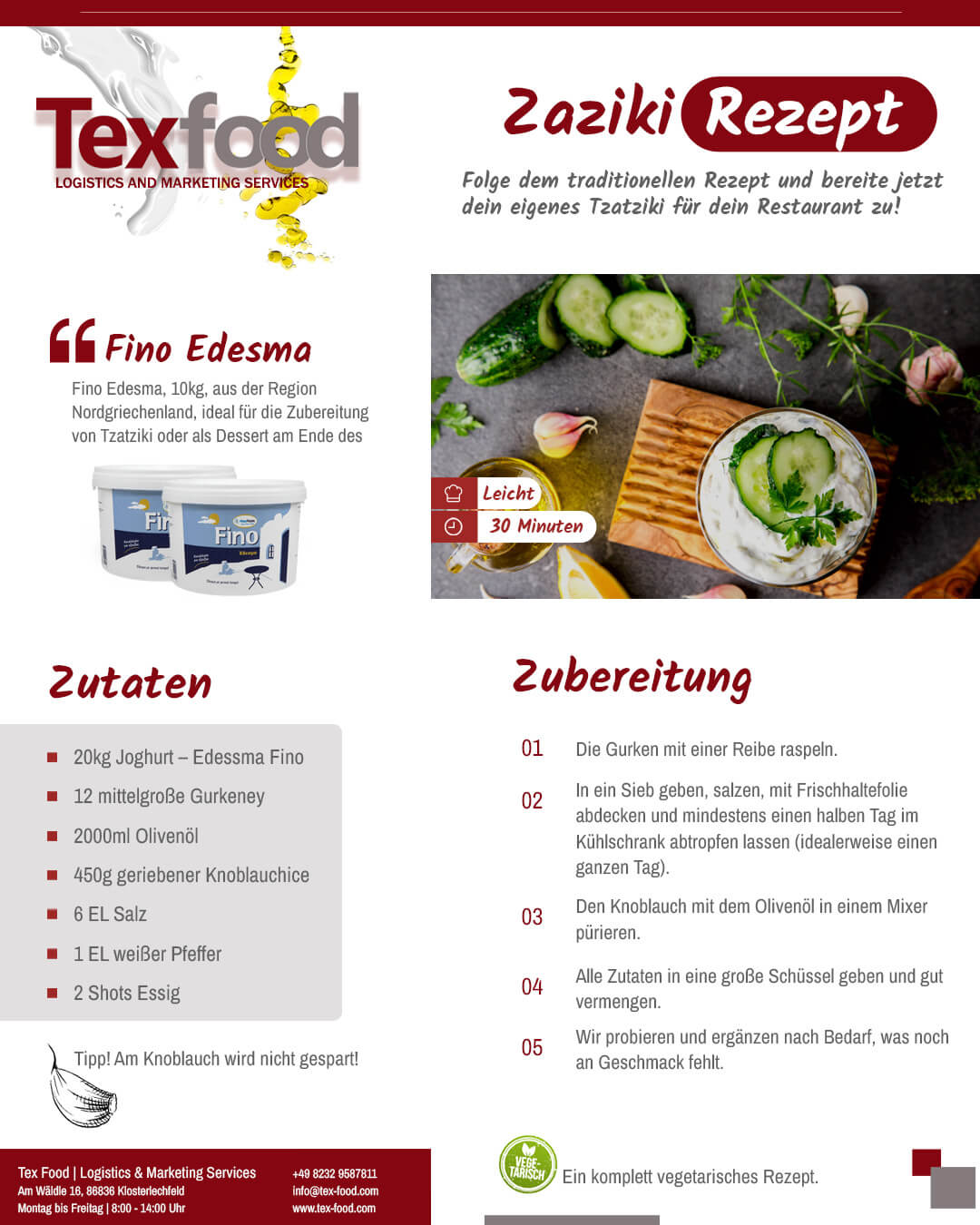 Zaziki Rezept