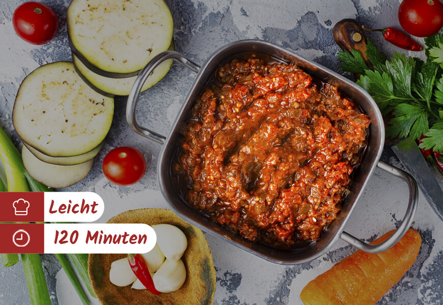 Auberginensalat Rezept